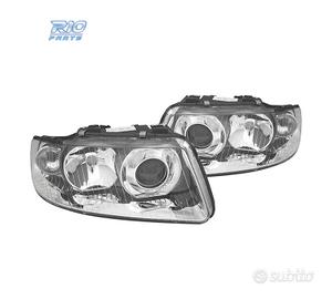 FARI AUDI A3 8L 00-03 CROMATI H7