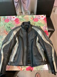 Giacca in pelle moto