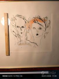Litografia Originale Ernesto Treccani  