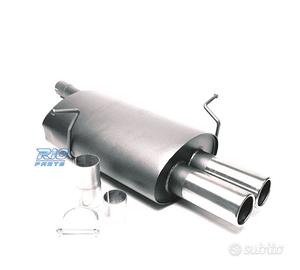 SILENZIATORE DI SCARICO PER BMW SERIE 3 E46 1998-2