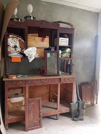 credenza in legno massello