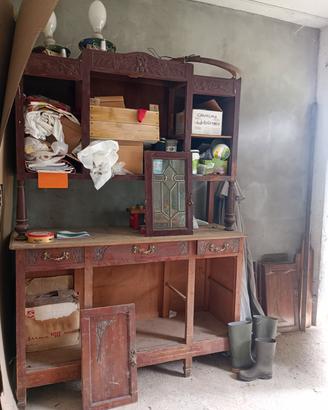 credenza in legno massello