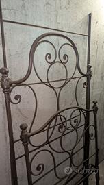 letto in ferro battuto 