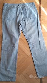 3 paia pantaloni  estivi uomo tg 54