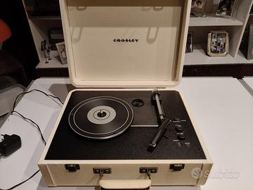 Giradischi portatile con bluetooth