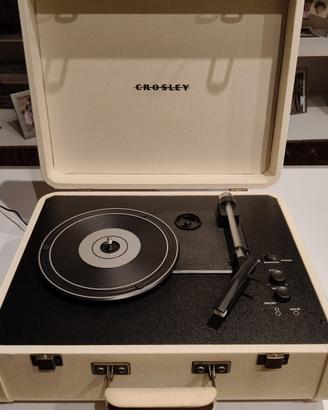 Giradischi portatile con bluetooth