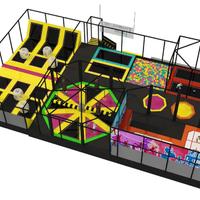 Trampoline Park su Misura per Parchi Gioco