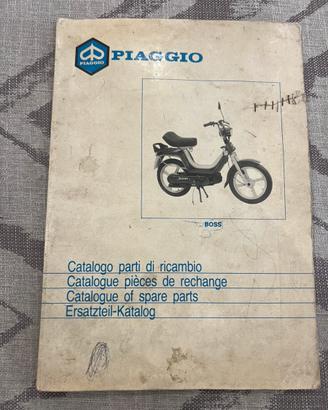 Manuale catalogo ricambi Piaggio Boss