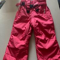 Salopette sci bambina 4 anni