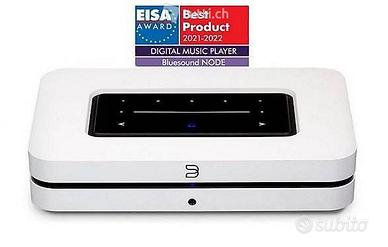 streamer BLUESOUND NODE 130 con HDMI/ARC BIANCO