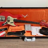 Fender Custom Shop '63 Jazz Bass Fiesta Red