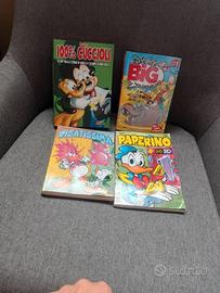 4 fumetti Disney Paperino, Topolino & Company