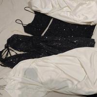 n. 5 vestiti da discoteca per ragazza taglia S-Sx