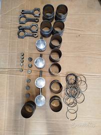 pistoni, camicie, bielle alfa 75 V6