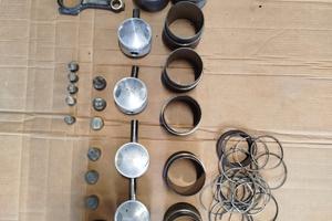 pistoni, camicie, bielle alfa 75 V6