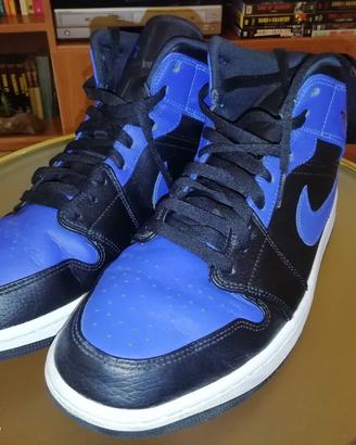 Jordan 1 mid royal blu