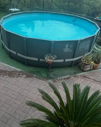 Intex piscina rotonda fuori terra 4.88
