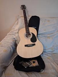 Chitarra Acustica con accessori
