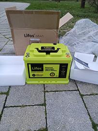Batteria litio 68ah