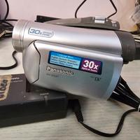  MINIDV CAMCORDER PANASONIC NV-GS27 +ALIMENTATORE