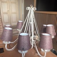 Lampadario shabby chic