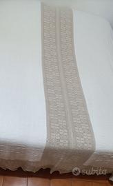 Copriletto matrimoniale mezza stagione shabby