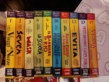 VHS Specchio vari Film italiani 