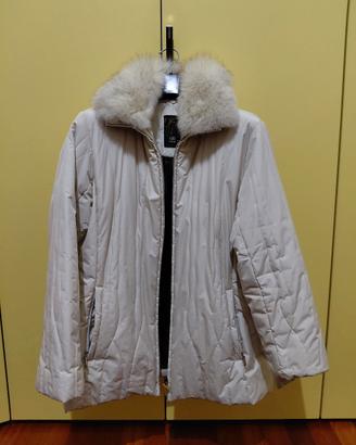 Giubbotto con pelliccia di volpe 