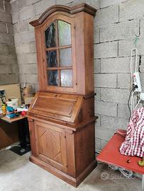 Vetrina Credenza in noce massello