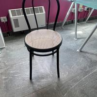 Sedia  impagliata "thonet ferro vintage"