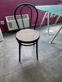 Sedia  impagliata "thonet ferro vintage"