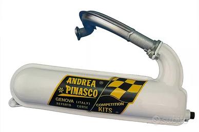 Marmitta Pinasco bianca Vespa Primavera - ET3