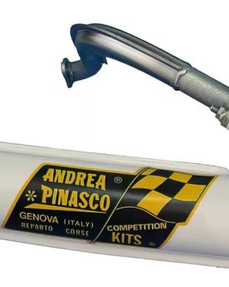 Marmitta Pinasco bianca Vespa Primavera - ET3