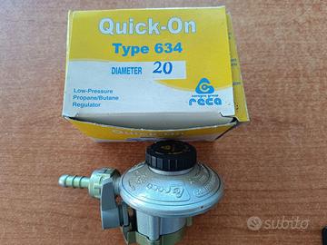 Regolatore Gpl per valvola 20mm Butangas e altre