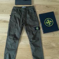 Stone Island Pantalone Cargo Originale Certilogo