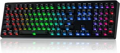 EPOMAKER HE108 Tastiera Gaming Wireless RGB