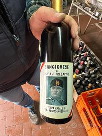 Vino da collezione mussolini