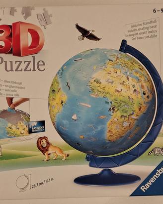 Puzzle 3D Mappamondo Ravensburger