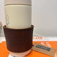 Starbucks NYC Leather Cup Sleeve