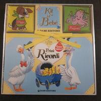 Kit bebe' Set bambino libro ricordi e altri