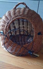 Cesta/trasportino per gatti