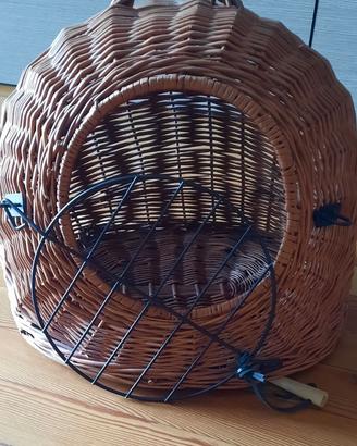 Cesta/trasportino per gatti