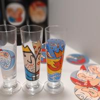 Set 3 bicchieri Ritzenhoff da collezione 