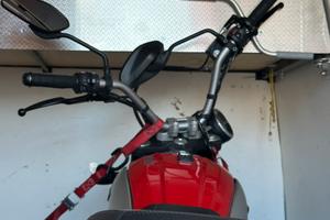 Ducati Scrambler 800 icon red incidentata