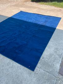 Tappeto grande blu
