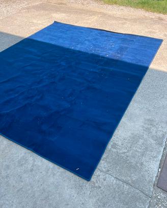 Tappeto grande blu