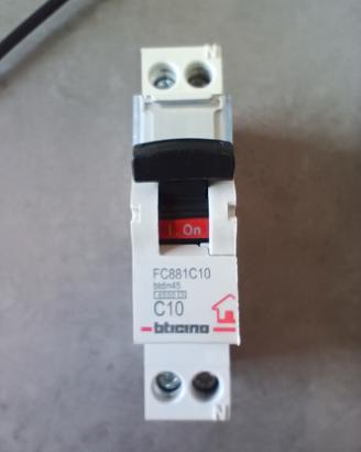 BTicino magnetotermico C10 nuovo