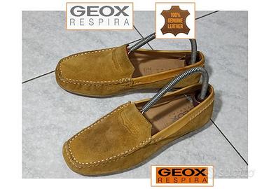 Mocassini donna Geox n.37 pelle scamosciata Loafer