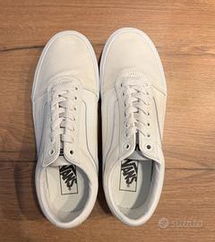 Scarpe vans bianche  numero 40.5