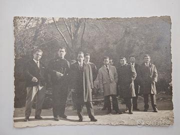 Foto d'epoca gruppo di uomini